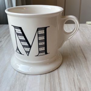 Initial coffee mug